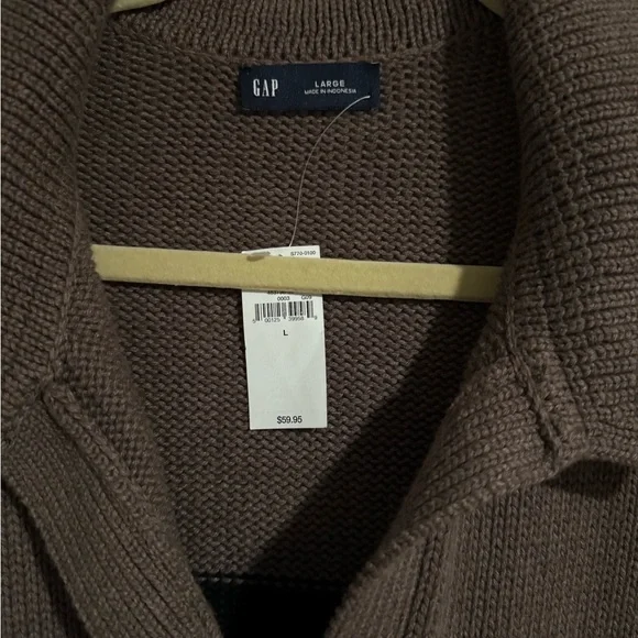 Gap Cropped Polo Sweater NWT - Picture 4 of 4